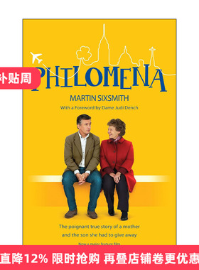 英文原版 Philomena 菲洛梅娜 迟来的守护者 影视小说 马汀.西斯史密斯 Martin Sixsmith 英文版 进口英语原版书籍