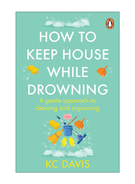 英文原版 How to Keep House While Drowning 超负荷家庭护理法 KC戴维斯 清洁方法与压力管理 英文版 进口英语原版书籍