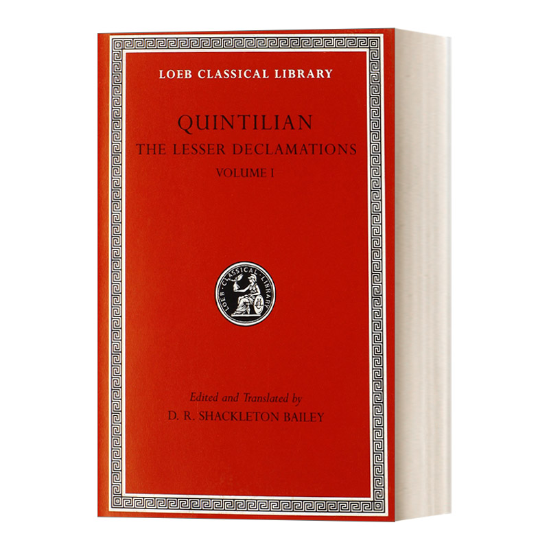 英文原版 The Lesser Declamations VolumeI 古罗马教育家Quintilian 次要演说 卷1 拉英对照版 洛布古典丛书 英文版 进口英语书籍