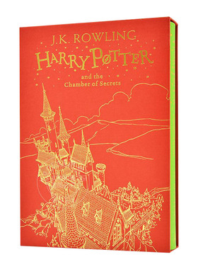 英文原版小说 Harry Potter and the Chamber of Secrets 哈利波特与密室精 礼品版精装 英文版 进口英语原版书籍