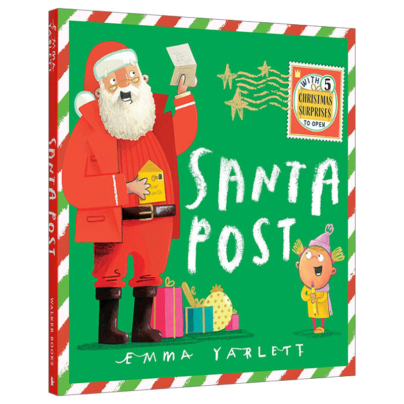 英文原版绘本 Santa Post 圣诞老人邮报 英文版 进口英语原版书籍