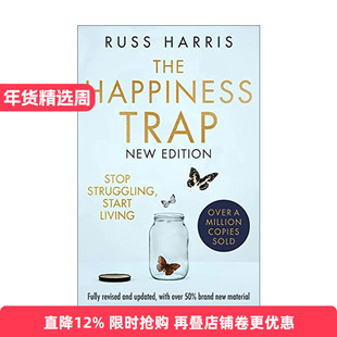 英文原版 The Happiness Trap 幸福的陷阱 第二版 路斯·哈里斯 Russ Harris 英文版 进口英语原版书籍