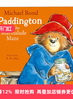 Paddington and the Marmalade Maze 帕丁顿熊和果酱迷宫 儿童绘本故事书进口原版英文书籍