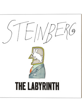 The Labyrinth 迷宫 Saul Steinberg漫画 幽默杂谈 精装艺术图册进口原版英文书籍