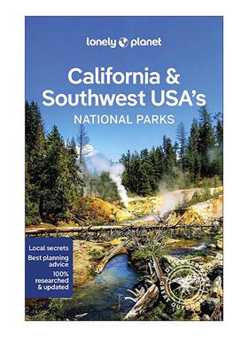 英文原版 Lonely Planet California and Southwest USA's National Parks 加州和美国西南部国家公园 英文版 进口英语原版书籍