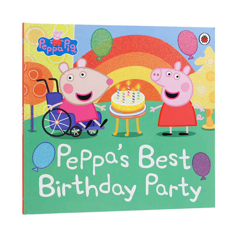 Peppa Pig: Peppa’s Best Birthday Party  小猪佩奇的生日派对进口原版英文书籍