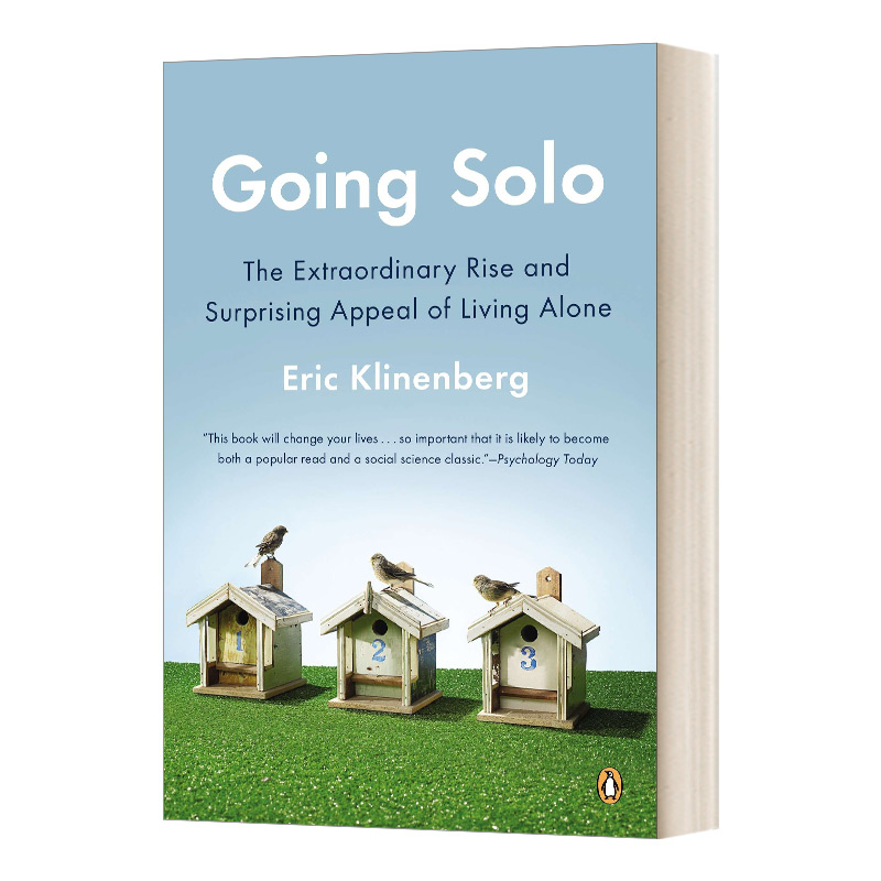 英文原版 Going Solo The Extraordinary Rise 独自生活 英文版 进口英语原版书籍