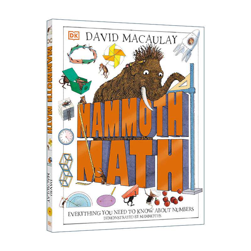 英文原版 Mammoth Math 庞大的数学 解释我们世界的数字 DK科普百科精装 英文版 进口英语原版书籍