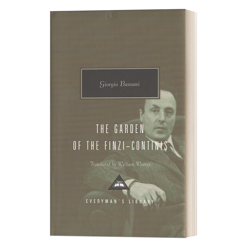英文原版 The Garden of the Finzi-Continis 芬齐·孔蒂尼花园 悲惨的青春 Giorgio Bassani 人人图书馆当代经典系列 进口英语书