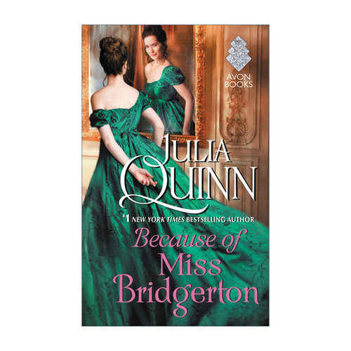 英文原版 Because of Miss Bridgerton 布里奇顿/柏捷顿家族前传1 A Bridgerton Prequel 英文版 进口英语原版书籍