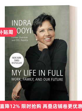 My Life in Full 英德拉·努伊自传 Indra Nooyi 精装进口英文原版书籍