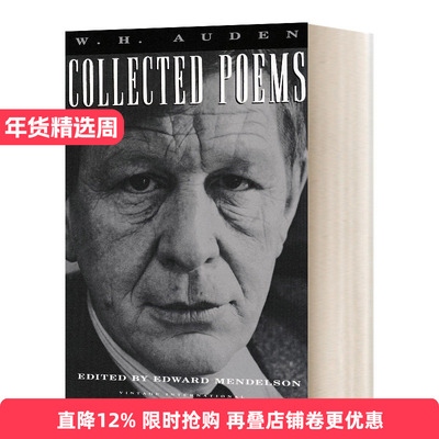 英文原版 Collected Poems Auden 奥登诗选 英文版 进口英语原版书籍