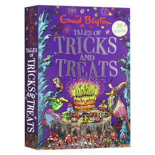 童书 畅销进口英语书 Tales and Treats Tricks Blyton 短篇魔法故事集 伊妮德布莱顿万圣节故事集 英文原版 Enid