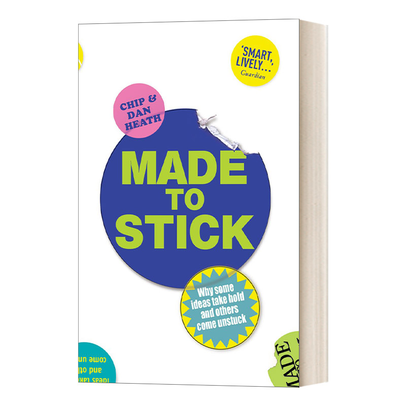 Made to Stick 行为设计学：让创意更有黏性 奇普·希思进口原版英文书籍