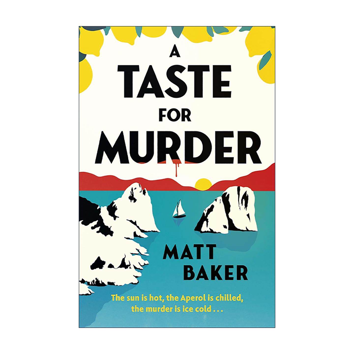 英文原版 A Taste For Murder 谋杀的滋味 同名英剧原著小说 Matt Baker 英文版 进口英语原版书籍