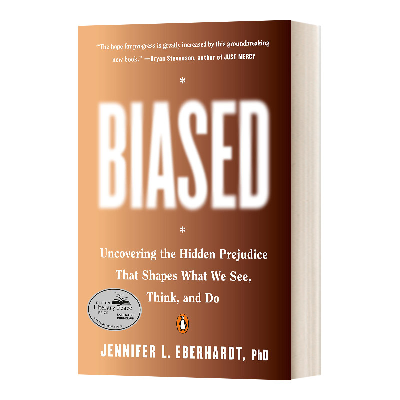 英文原版 Biased 偏见 社会学 Jennifer L. Phd Eberhardt 英文版 进口英文原版书籍