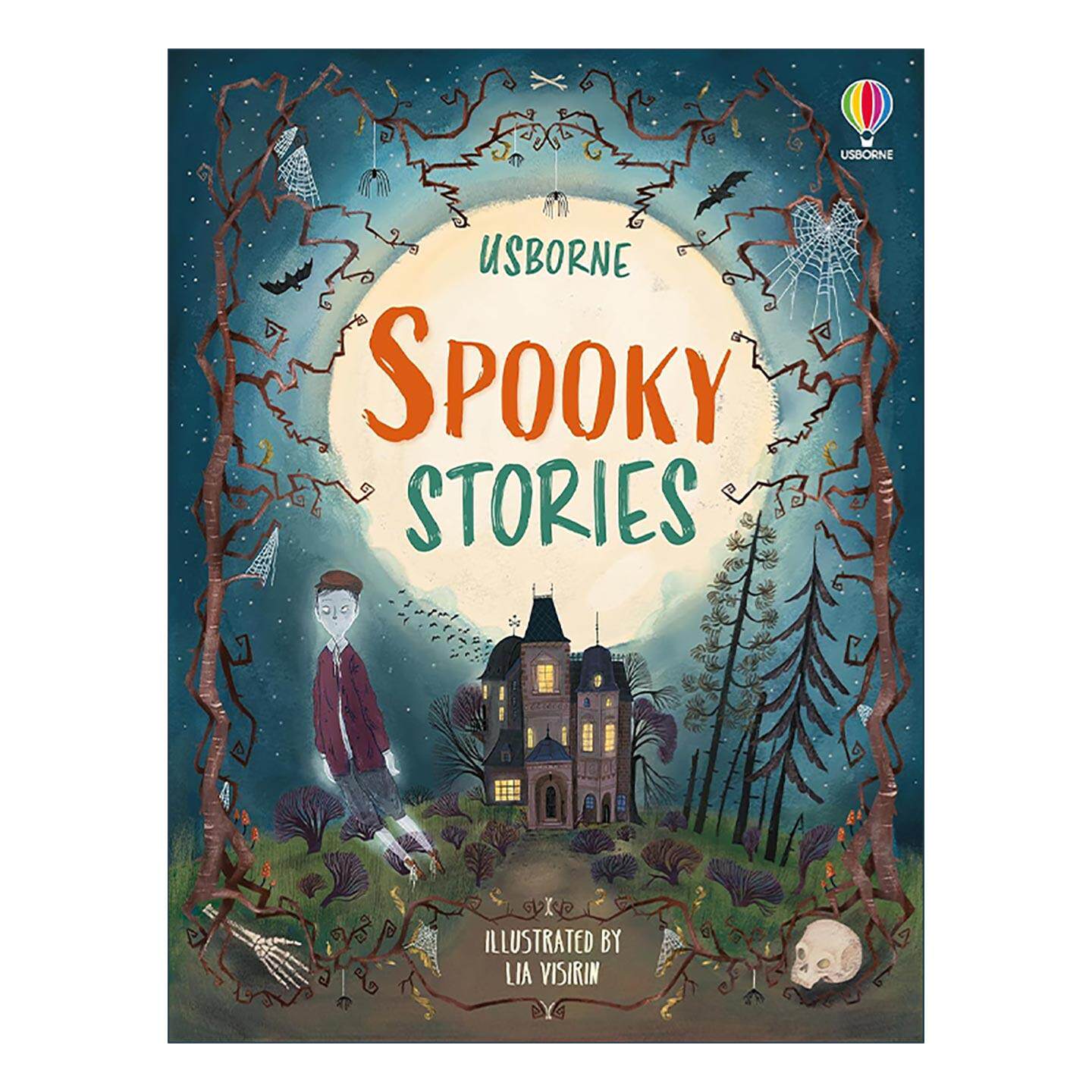 英文原版 Usborne Illustrated Spooky Stories 尤斯伯恩幽灵故事集精装插图版 灵异惊悚魔幻奇幻 英文版 进口英语原版书籍