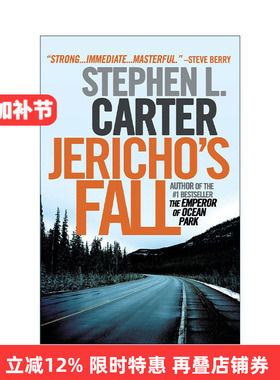 英文原版 Jericho's Fall 杰里科的堕落 惊悚推理小说 Stephen L. Carter 英文版 进口英语原版书籍