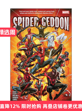 英文原版 Spider-Geddon 蜘蛛侠末日 漫威大事件 漫画 Christos Gage 英文版 进口英语原版书籍