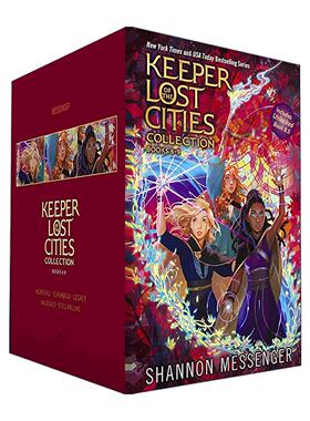 英文原版 Keeper of the Lost Cities Collection Books 6-9 失落城市的守护者6-9册套装 英文版 进口英语原版书籍