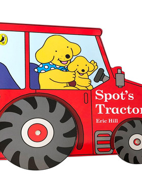 Spot's Tractor  小波的拖拉机 异形书进口原版英文书籍