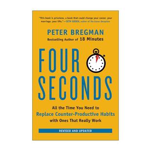 Four 进口英语原版 Seconds 英文版 书籍 4秒钟改掉坏习惯 英文原版