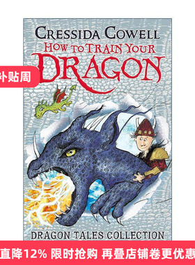 英文原版 How To Train Your Dragon Dragon Tales Collection 驯龙高手 龙的故事合集 英文版 进口英语原版书籍