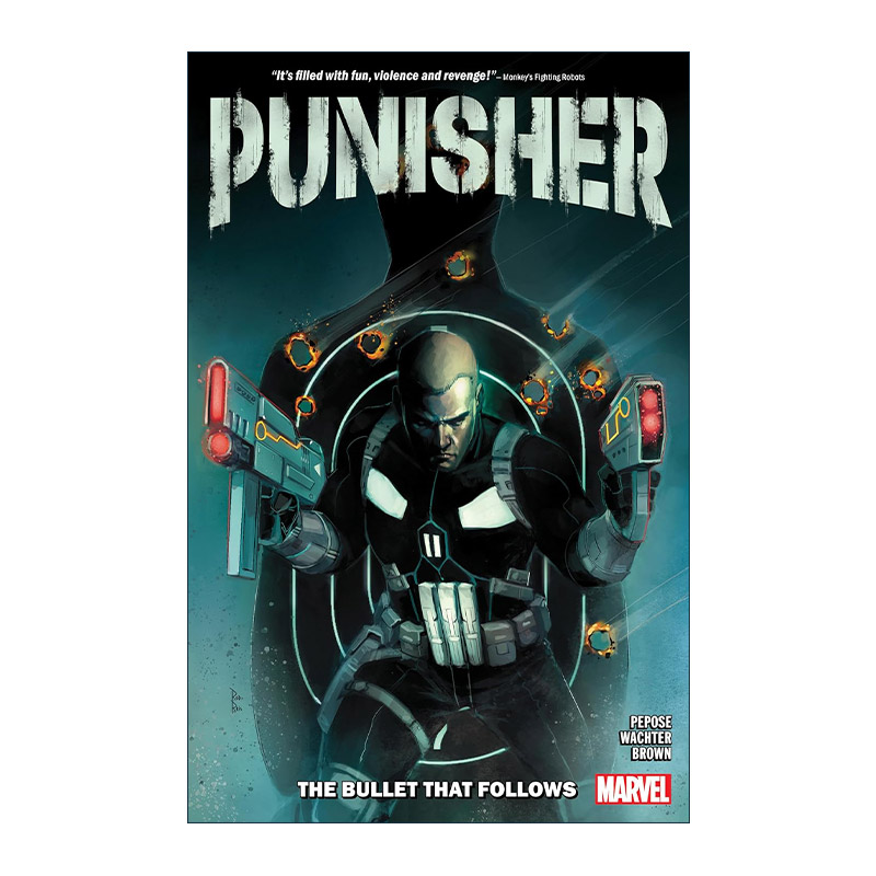 英文原版 Punisher the Bullet That Follows 惩罚者 随之而来的子弹 漫威漫画 David Pepose 英文版 进口英语原版书籍