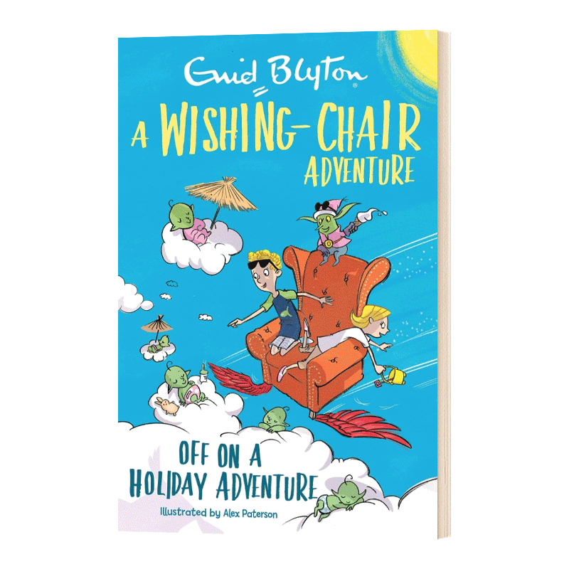 英文原版 A Wishing-Chair Adventure Off on a Holiday Adventure 飞天魔椅历险记系列2 英文版 进口英语原版书籍