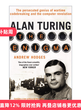 Alan Turing: The Enigma 艾伦·图灵传 如谜的解谜者 安德鲁·霍奇斯进口原版英文书籍