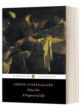 英文原版 Either Or 非此即彼 索伦·克尔凯郭尔 黑经典 英文版 进口英语原版书籍