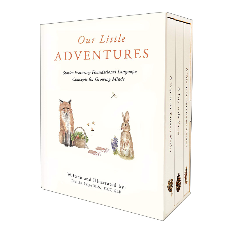 Our Little Adventures 我们的小冒险三册: 语言概念学习故事绘本进口原版英文书籍