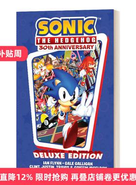 Sonic 30Th Anniv Celebration 刺猬索尼克30周年纪念漫画 精装版进口原版英文书籍