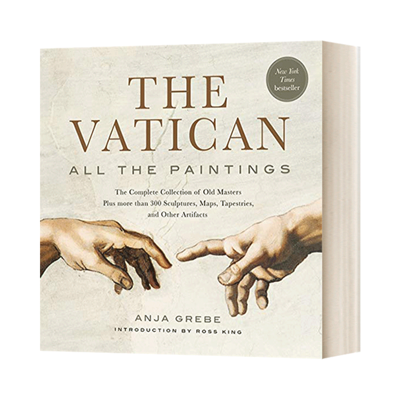英文原版 The Vatican All the Paintings 梵蒂冈 全部画作收录 米开朗基罗西斯廷教堂 拉斐尔壁画等杰作收录 进口英语原版书籍