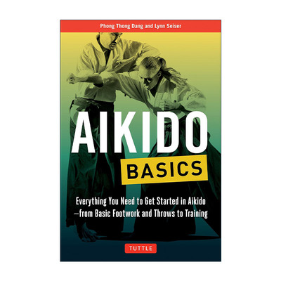 英文原版 Aikido Basics Tuttle Martial Arts Basics 合气道基础指南 基本步法与投掷训练 英文版 进口英语原版书籍
