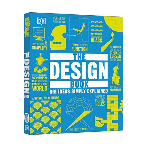 英文原版 Big Ideas The Design Book 设计之书 DK人类的思想百科丛书 艺术科普百科精装 英文版 进口英语原版书籍
