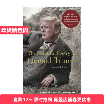 英文原版 The Beautiful Poetry of Donald Trump 唐纳德·特朗普的美丽诗集 Robert Sears选编 精装 英文版 进口英语原版书籍