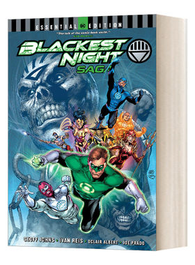 英文原版 Blackest Night Saga DC Essential Edition 黑暗之夜传奇 DC基本版 英文版 进口英语原版书籍