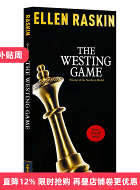 Westing Game 威斯汀游戏 纽伯瑞金奖 儿童幽默侦探推理小说 Ellen Raskin 简装进口原版英文书籍