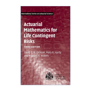 英文原版 Actuarial Mathematics for Life Contingent Risks 寿险精算数学 剑桥国际精算学系列 精装 英文版 进口英语原版书籍
