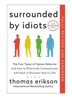 英文原版 Surrounded by Idiots被白痴包围 修订版精装 英文版 进口英语原版书籍