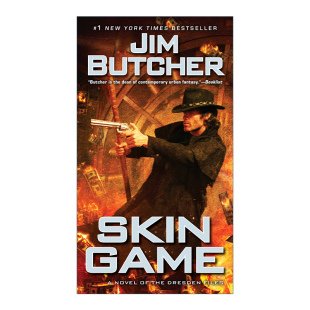 Butcher Dresden Skin 英文原版 巫师神探系列15 Jim 英文版 奇幻推理小说 Files 灵异档案 骗中骗 书籍 进口英语原版 Game The