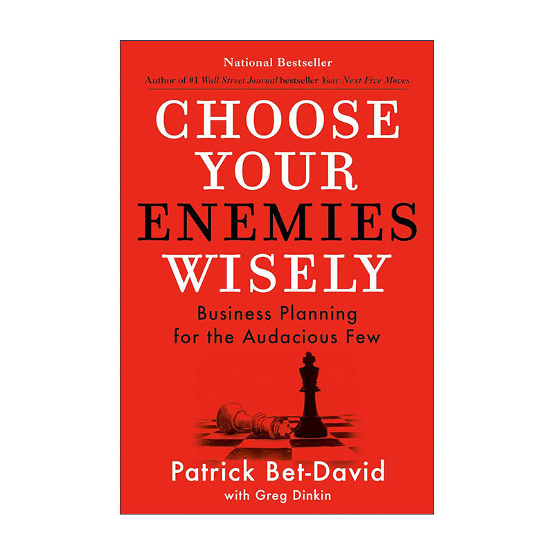 英文原版 Choose Your Enemies Wisely 明智地选择你的敌人 为大胆的少数人制定商业计划 精装 英文版 进口英语原版书籍