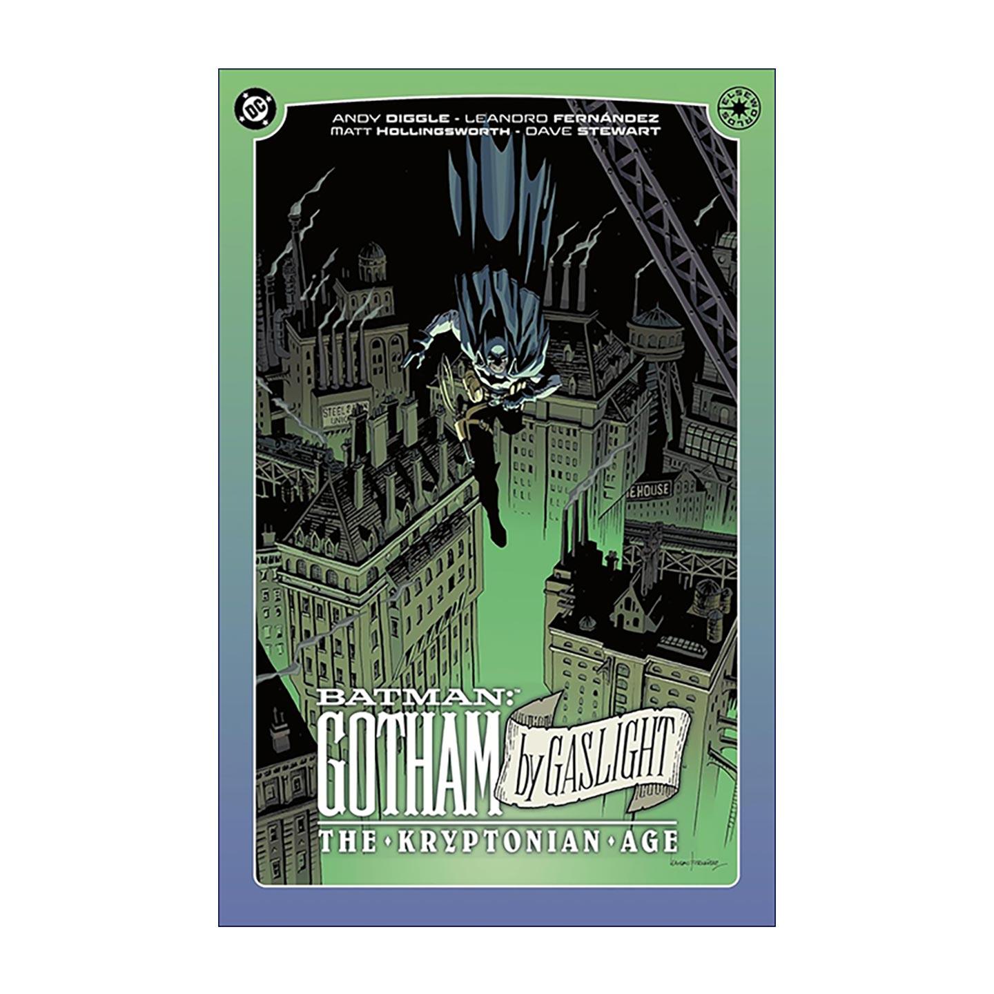 英文原版 Batman Gotham By Gaslight The Kryptonian Age 蝙蝠侠 煤气灯下的哥谭 氪星纪元 DC漫画 英文版 进口英语原版书籍