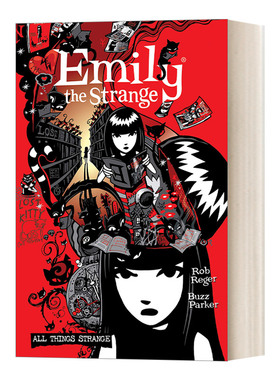 英文原版 The Complete Emily the Strange All Things Strange 怪异的艾米莉 完整故事集 英文版 进口英语原版书籍
