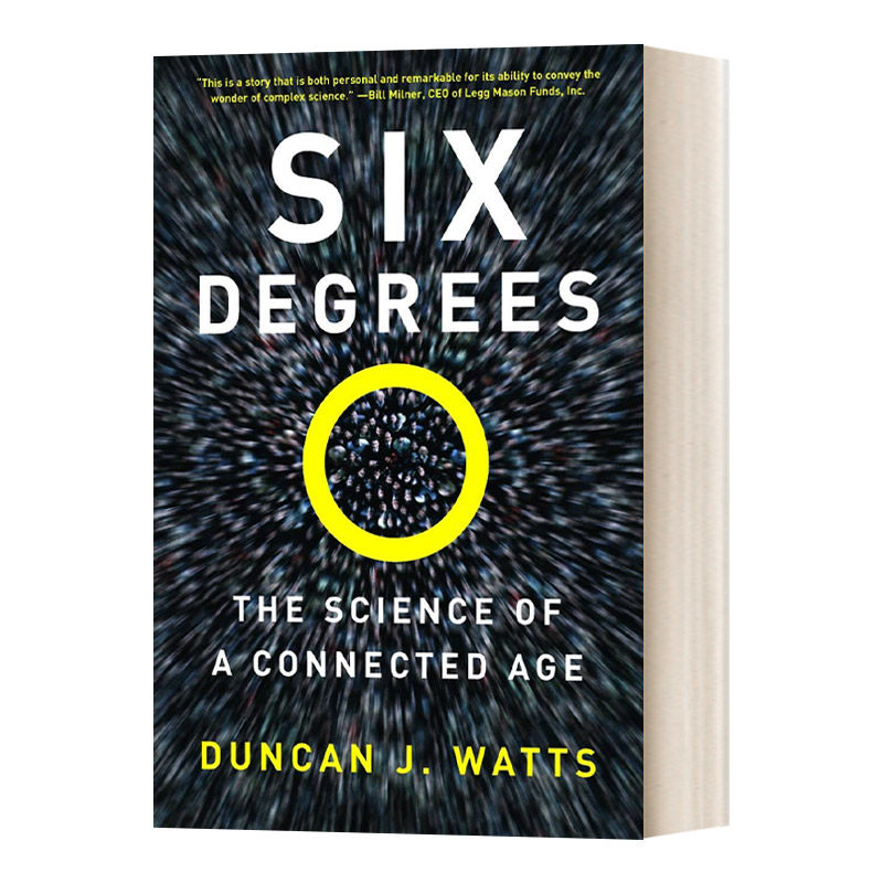 英文原版 Six Degrees The Science of a Connected Age 六度 互联时代的科学 马克·赖纳斯 英文版 进口英语原版书籍