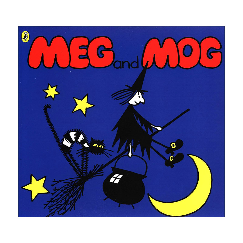 英文原版 Meg and Mog x 9 PB Audio Shrink-wrap Collection 女巫麦格和小猫莫格 系列绘本9册套装 带CD 英文版 进口英语原版书籍 书籍/杂志/报纸 儿童读物原版书 原图主图