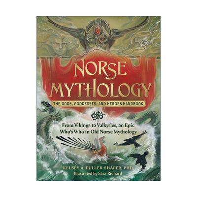 英文原版 Norse Mythology 北欧神话 众神 女神和英雄手册 精装 英文版 进口英语原版书籍