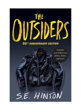 英文原版The Outsiders 局外人 追逐金色的少年 50周年纪念精装收藏版 S. E. Hinton进口书籍