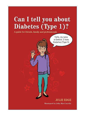英文原版 Can I tell you about Diabetes Type 1 1型糖尿病 医学科普百科 英文版 进口英语原版书籍